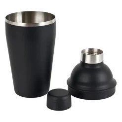 Xenos Keukengerei|Cocktailshakers-Cocktailshaker - zwart - 8,5x21 cm