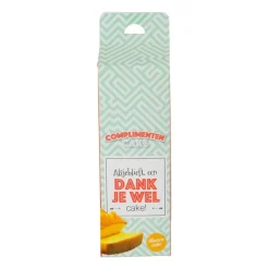 Xenos Bakmixen-Complimenten cake - Alsjeblieft, een dankjewel - 400 gram