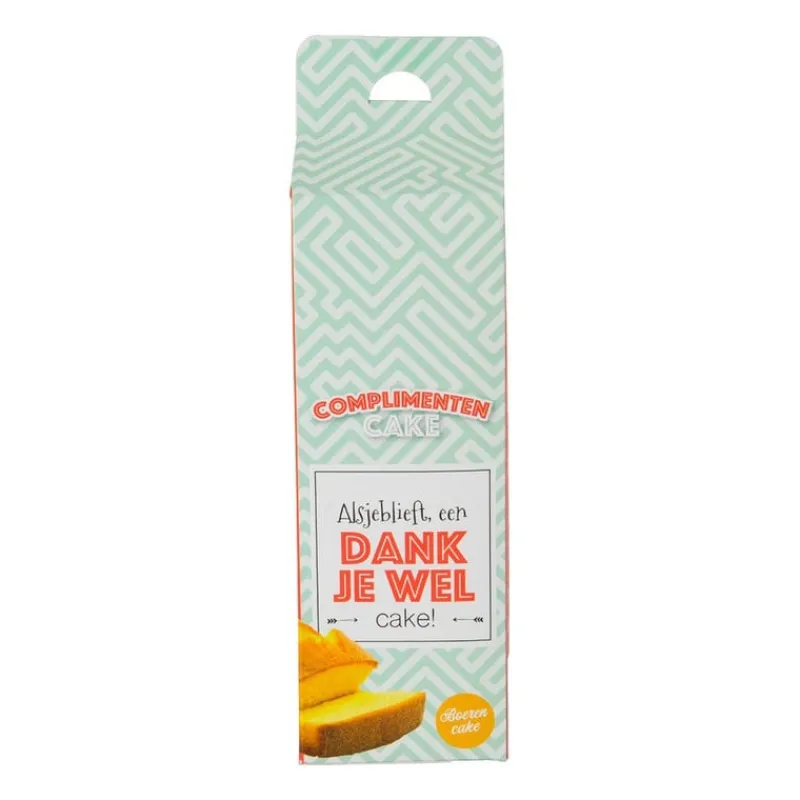 Xenos Bakmixen-Complimenten cake - Alsjeblieft, een dankjewel - 400 gram