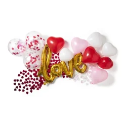 Xenos Confetti|Bruiloft-Confetti hart rood