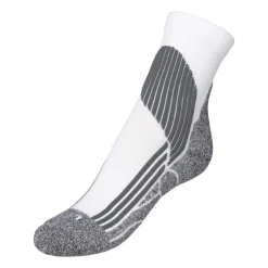 Xenos Sportsokken-Coolmax sportsokken 35/38 - wit/grijs - 2 paar