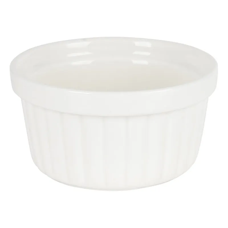 Xenos Ovenschalen|Schalen-Crème brûlée schaaltje - ø8x5 cm