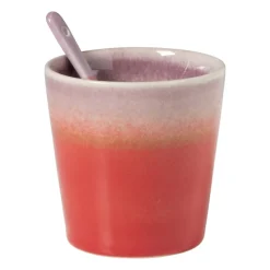 Xenos Mokken-Cup roots - rood/paars - 230 ml