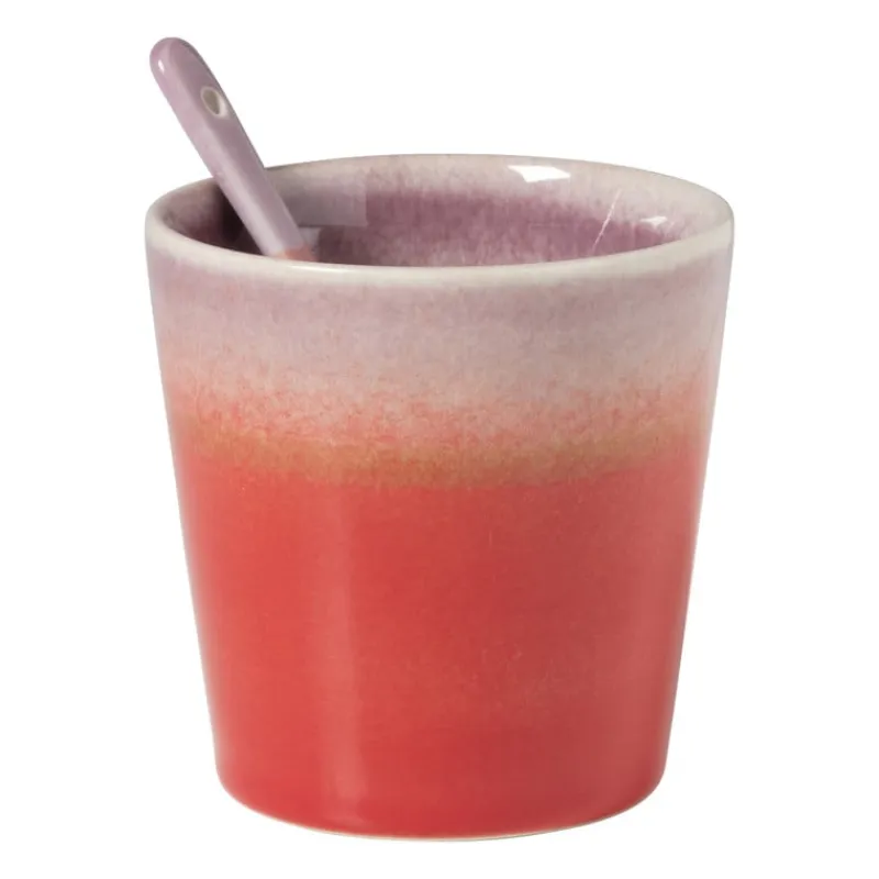 Xenos Mokken-Cup roots - rood/paars - 230 ml