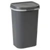Curver Pedaalemmers|Prullenbakken-prullenbak mistral flat - grijs - 50 liter
