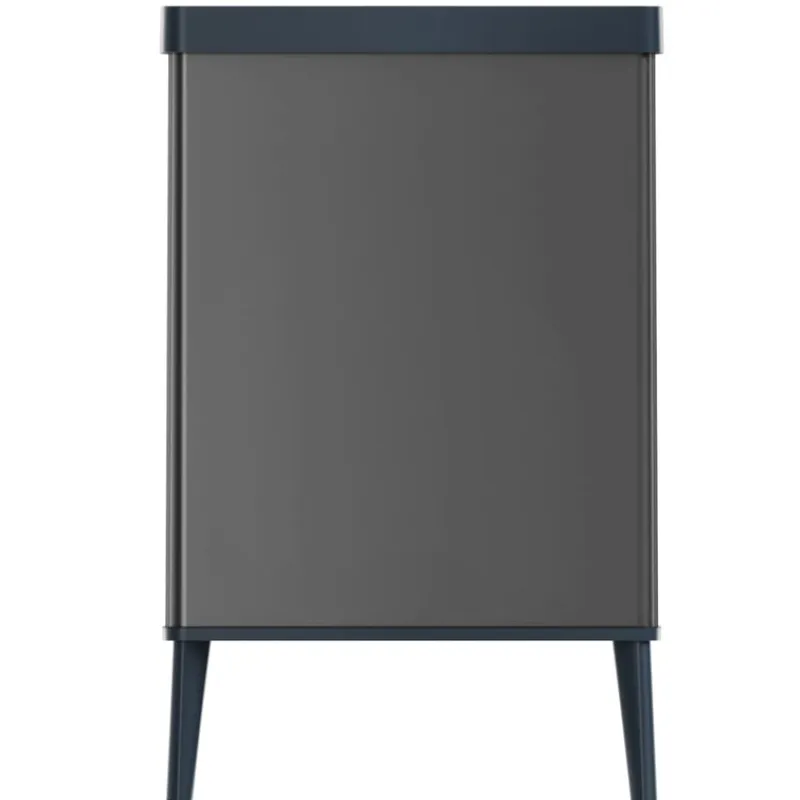 Curver Pedaalemmers|Prullenbakken-prullenbak Verto - grijs/zwart - 54 liter