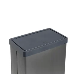 Curver Pedaalemmers|Prullenbakken-prullenbak Verto - grijs/zwart - 54 liter