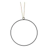 Xenos Kerst Knutselen|Wandhangers-Deco ring metaal - ø35 cm