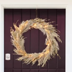 Xenos Kerst Knutselen|Wandhangers-Deco ring metaal - ø35 cm