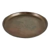 Xenos Kaarsenplateaus-Decoratieplateau - antiek goud - ⌀25 cm