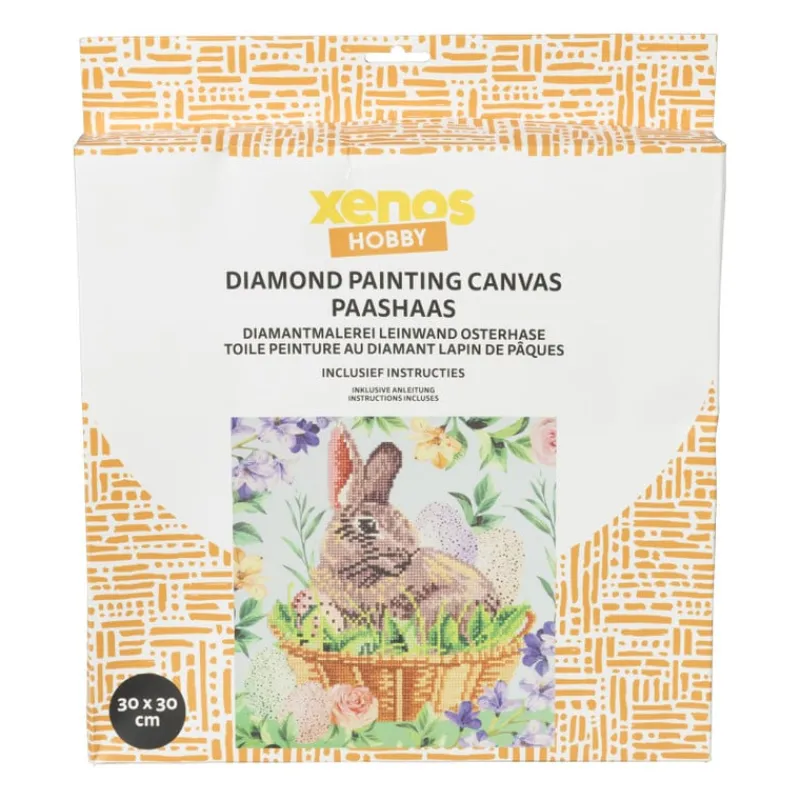Xenos Diamond Paintings-Diamond painting - pasen - 30x30 cm