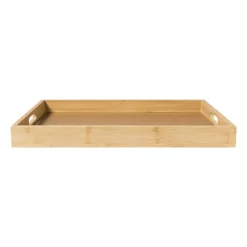 Xenos Dienbladen-Dienblad rechthoek - bamboe - 31x45x4 cm