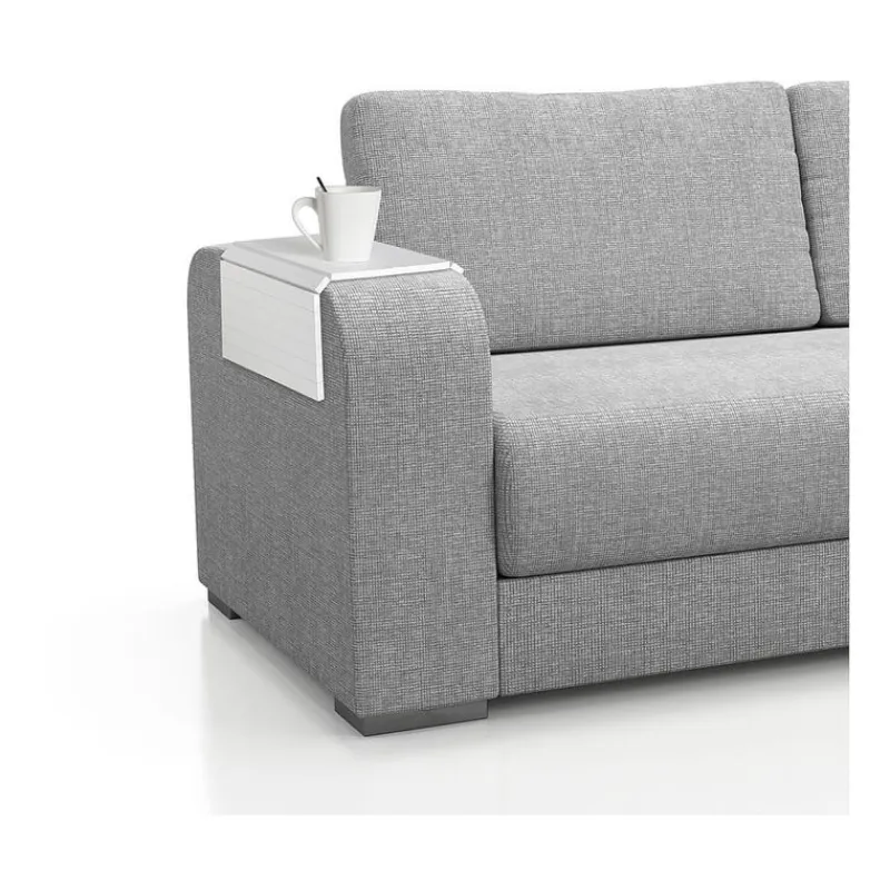 Xenos Dienbladen-Dienblad Sofa - 45x24 cm - wit