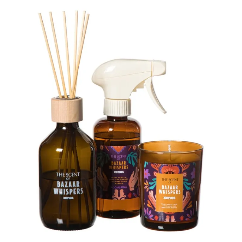 Xenos Geurstokjes|Geurolie-Diffuser Bazaar Whispers - 150 ml