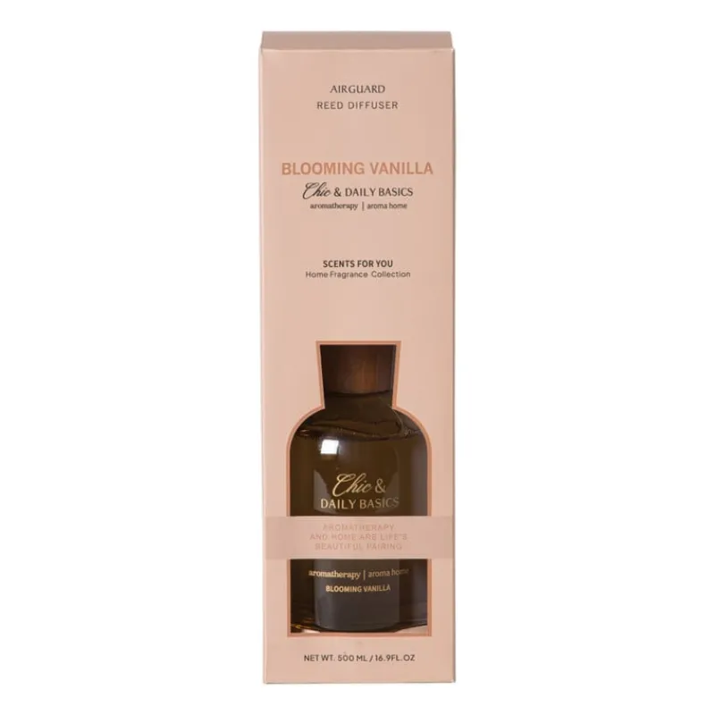 Xenos Geurolie-Diffuser blooming vanille - beige - 500 ml