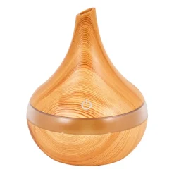 Xenos Kerstcadeaus|Huisparfum-Diffuser houtlook - ø12.2x15 cm