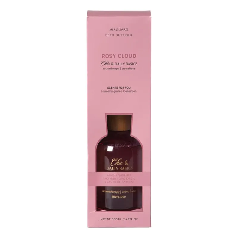 Xenos Geurolie-Diffuser rosy cloud - roze - 500 ml