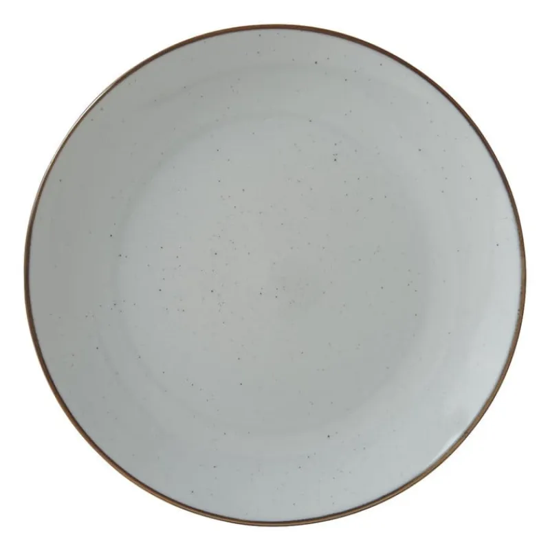 Xenos Borden-Dinerbord Emma - wit - ø25 cm