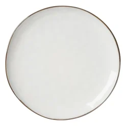 Xenos Borden-Dinerbord Toscane - wit - ø28 cm