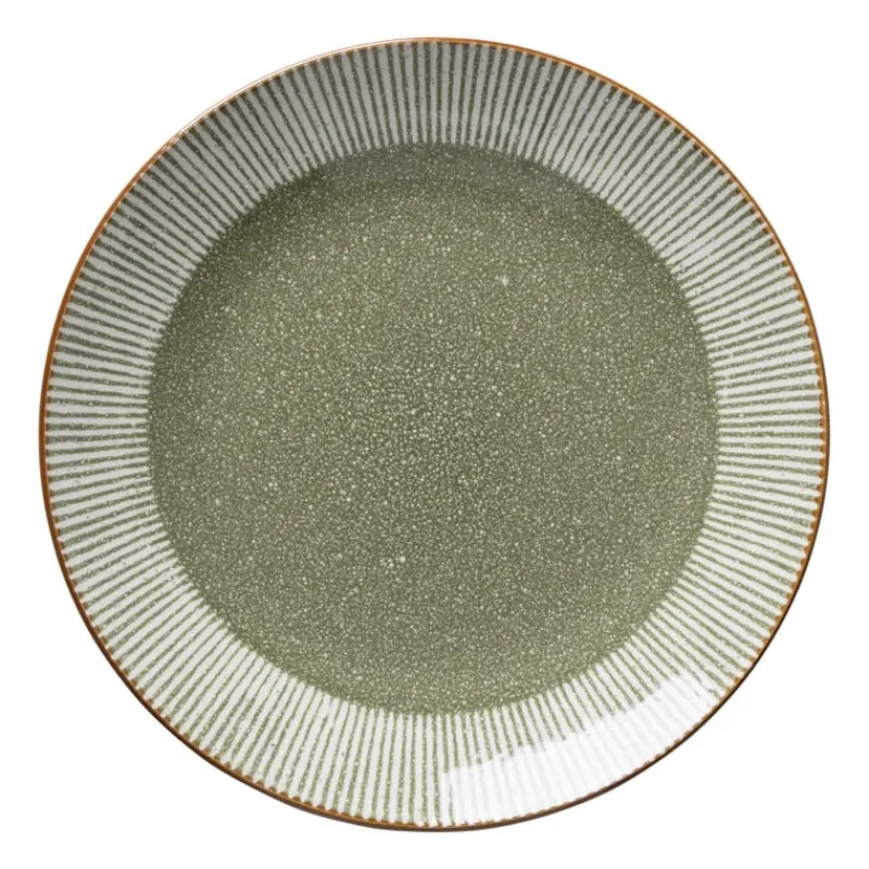 Xenos Borden-Dinerbord Yara - groen- ⌀26.8 cm