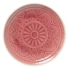 Xenos Borden-Dinerbord Yasmine - roze - 25.5 cm