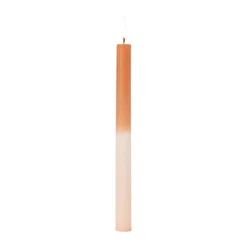 Xenos Dinerkaarsen-Dinerkaars dipdye - diverse varianten - ø2.15x25 cm