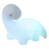 Xenos Kerstcadeaus|Led Lampen-Dino lamp LED - wit - 13,3x8x11,5 cm