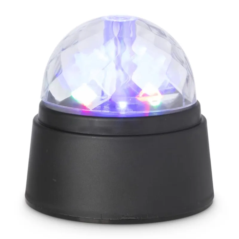 Xenos Kerstcadeaus-Discobal lamp - ø9.5x9.5 cm