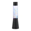 Xenos Kerstcadeaus-DIY Lava lamp met balletjes - blauw - ø8.5x33 cm