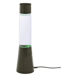 Xenos Kerstcadeaus-DIY Lava lamp met balletjes - blauw - ø8.5x33 cm