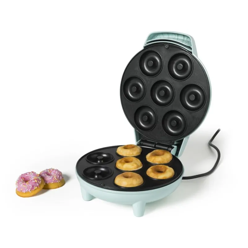 Xenos Kerstcadeaus-Donutmaker - blauw - 1000 watt