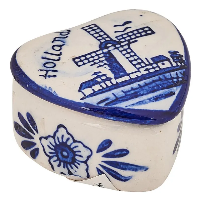 Xenos Holland Souvenirs-Doosje klein Holland - diverse varianten - 3x3x2 cm