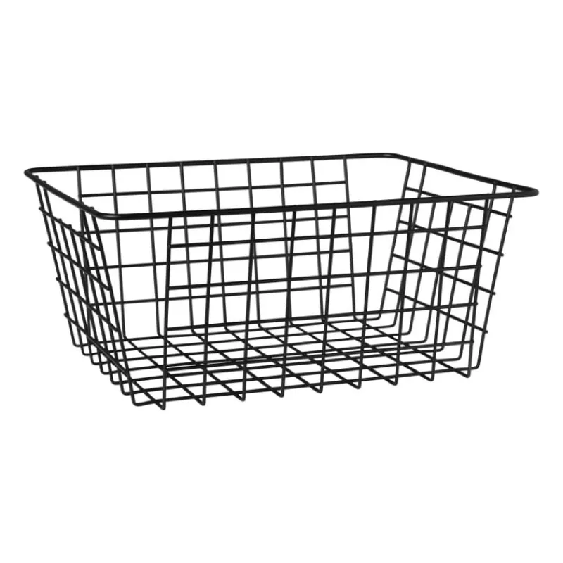 Xenos Manden|Manden-Draadmand L - ijzer - 28x22x12.5 cm