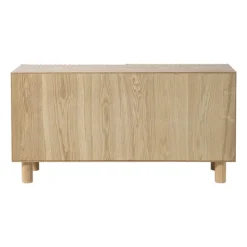 Xenos Kast Met Deuren|Dressoir-Dressoir Japandi met 2 deuren - bruin - 50x98.5x33 cm