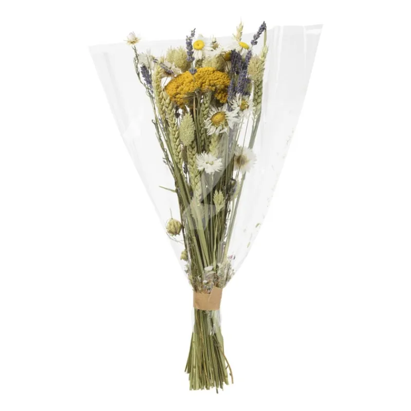 Xenos Kunstbloemen-Droogbloem boeket gemixt - diverse varianten - 50 cm