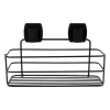 Xenos Doucherekjes-Easy lock doucherekje - zwart - 28x10x12 cm