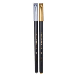 Edding Stiften|Kerst Knutselen-1200 metallic viltstiften - set van 2