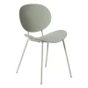 Xenos Eetkamerstoelen-Eetkamerstoel Paula - groen - 81x52x50 cm