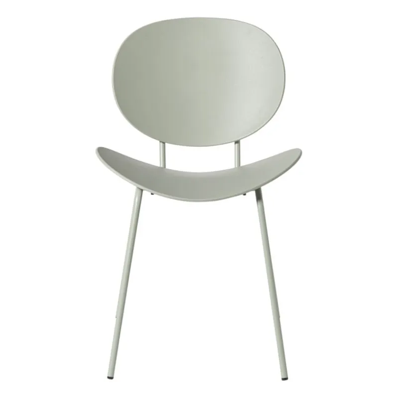 Xenos Eetkamerstoelen-Eetkamerstoel Paula - groen - 81x52x50 cm