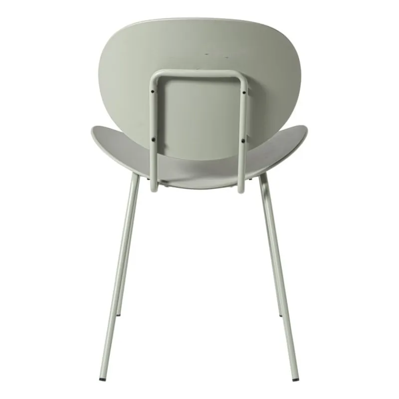 Xenos Eetkamerstoelen-Eetkamerstoel Paula - groen - 81x52x50 cm