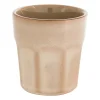 Xenos Mokken-Espressokopje facet - beige - 100 ml