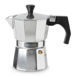 Xenos Koffie Accessoires|Kerstcadeaus-Espressomaker - 3 kops - 110 ml