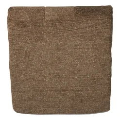 Xenos Fauteuils-Fauteuil chenille - bruin - 87x72x66 cm
