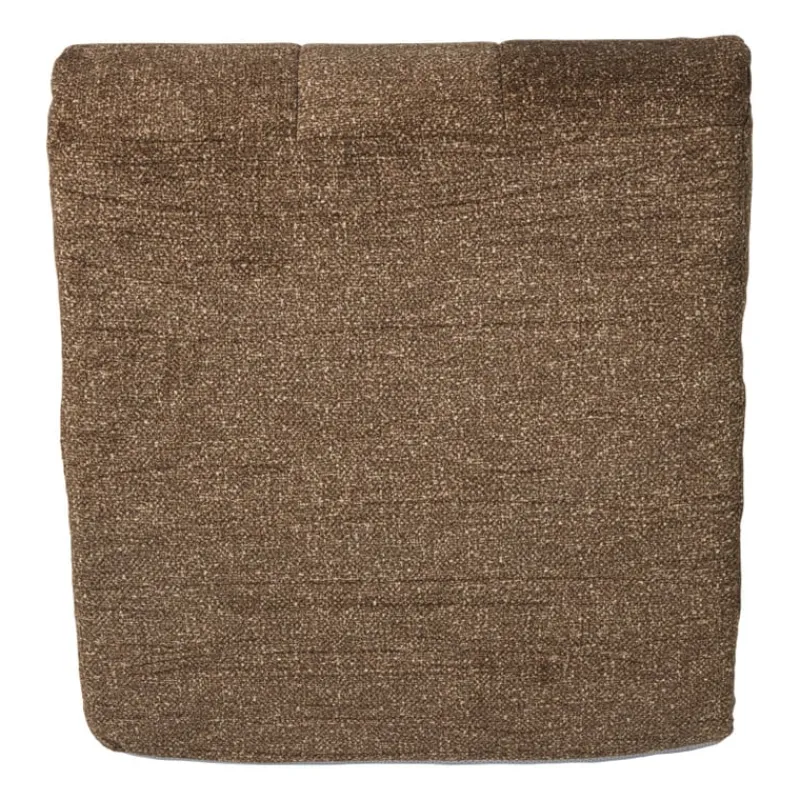 Xenos Fauteuils-Fauteuil chenille - bruin - 87x72x66 cm
