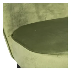 Xenos Fauteuils-Fauteuil Frida - groen - 77x69x60 cm