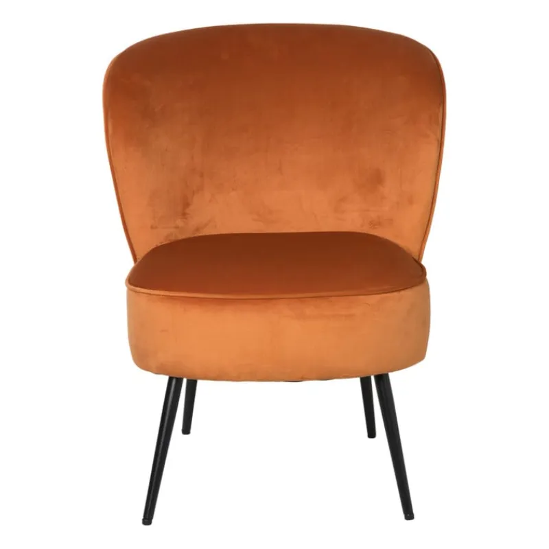 Xenos Fauteuils-Fauteuil Frida - terra - 77x69x60 cm