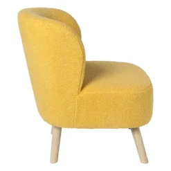 Xenos Fauteuils-Fauteuil Sita - geel - 69x56x66 cm