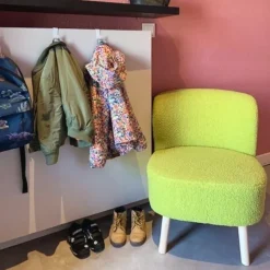 Xenos Fauteuils-Fauteuil Sita - groen - 69x56x66 cm