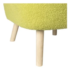 Xenos Fauteuils-Fauteuil Sita - groen - 69x56x66 cm