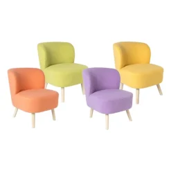 Xenos Fauteuils-Fauteuil Sita - groen - 69x56x66 cm